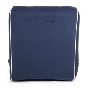 Chaise longue gonfiabile ALAIOR in tessuto blu