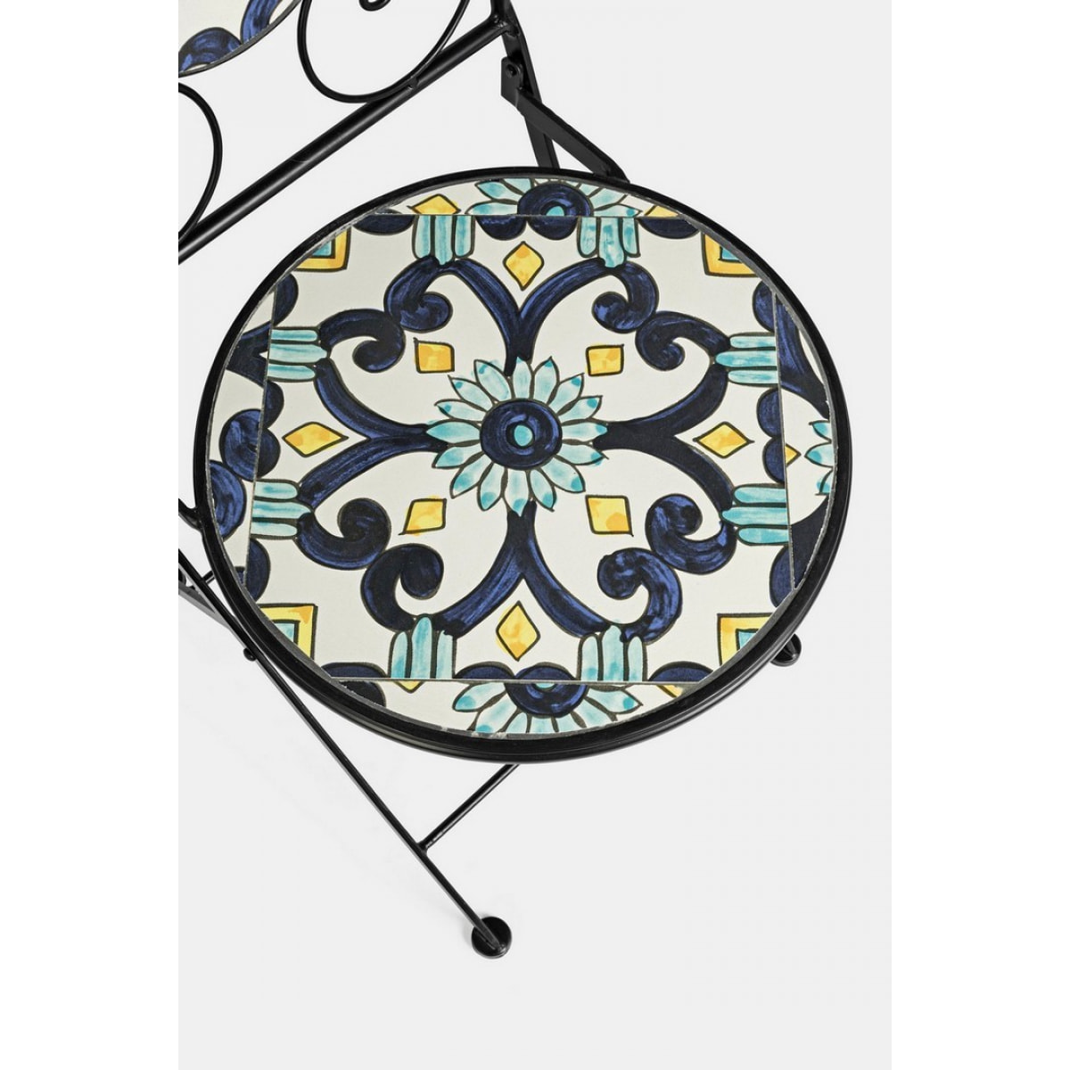 Set POSITANO tavolo e 2 sedie pieghevoli