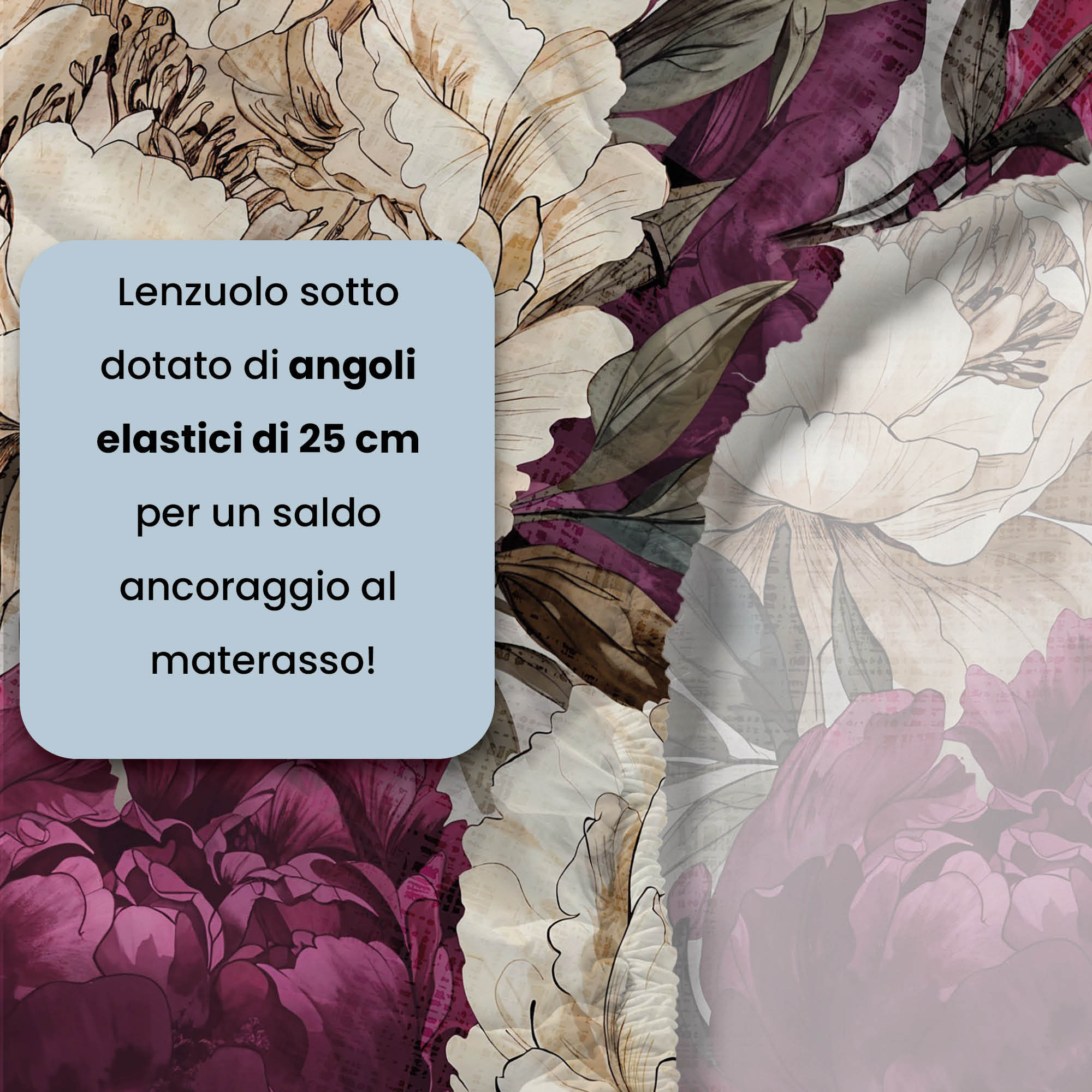 COMPLETO LETTO INFINITY - 100% Microfibra