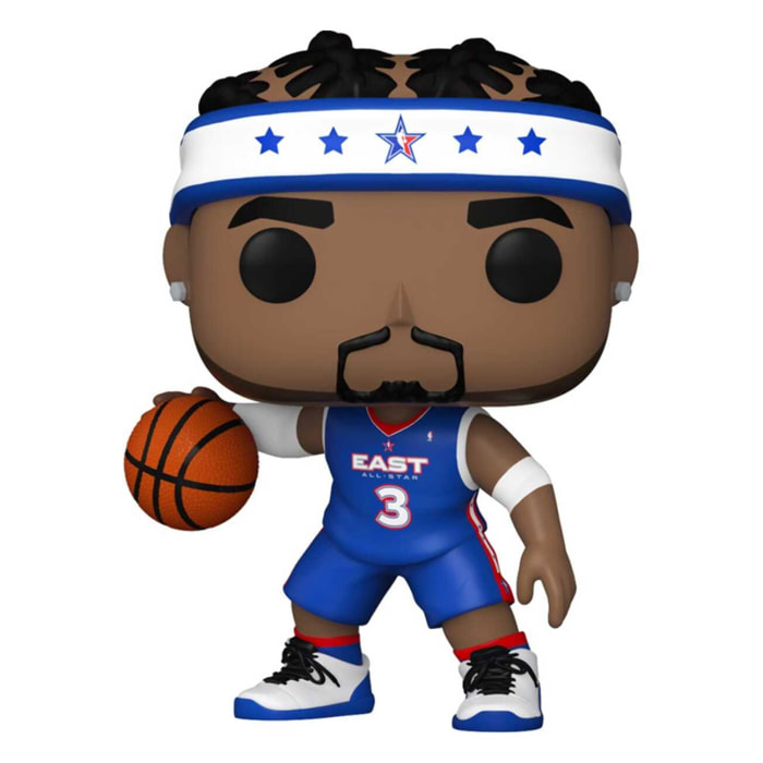 Nba Legends All Stars Pop! Sports Vinile Figura Allen Iverson (2005) 9 Cm Funko