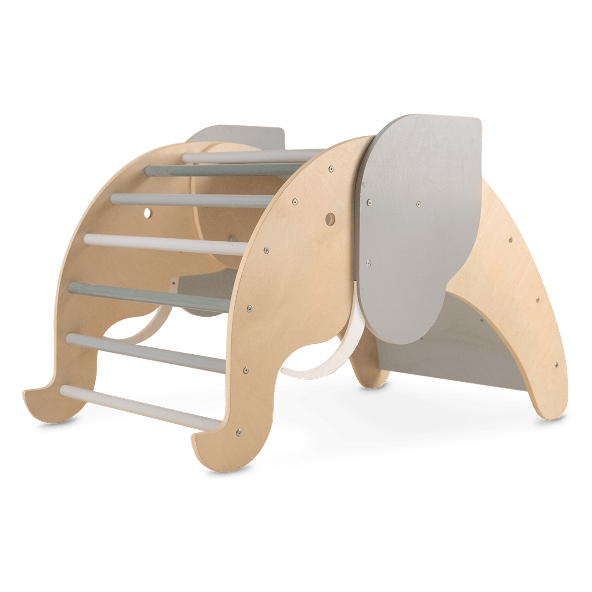 Arco de escalada plegable de madera ELEPHANT PIKLER para niños
