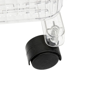 Desserte 3 niveaux H28.5cm