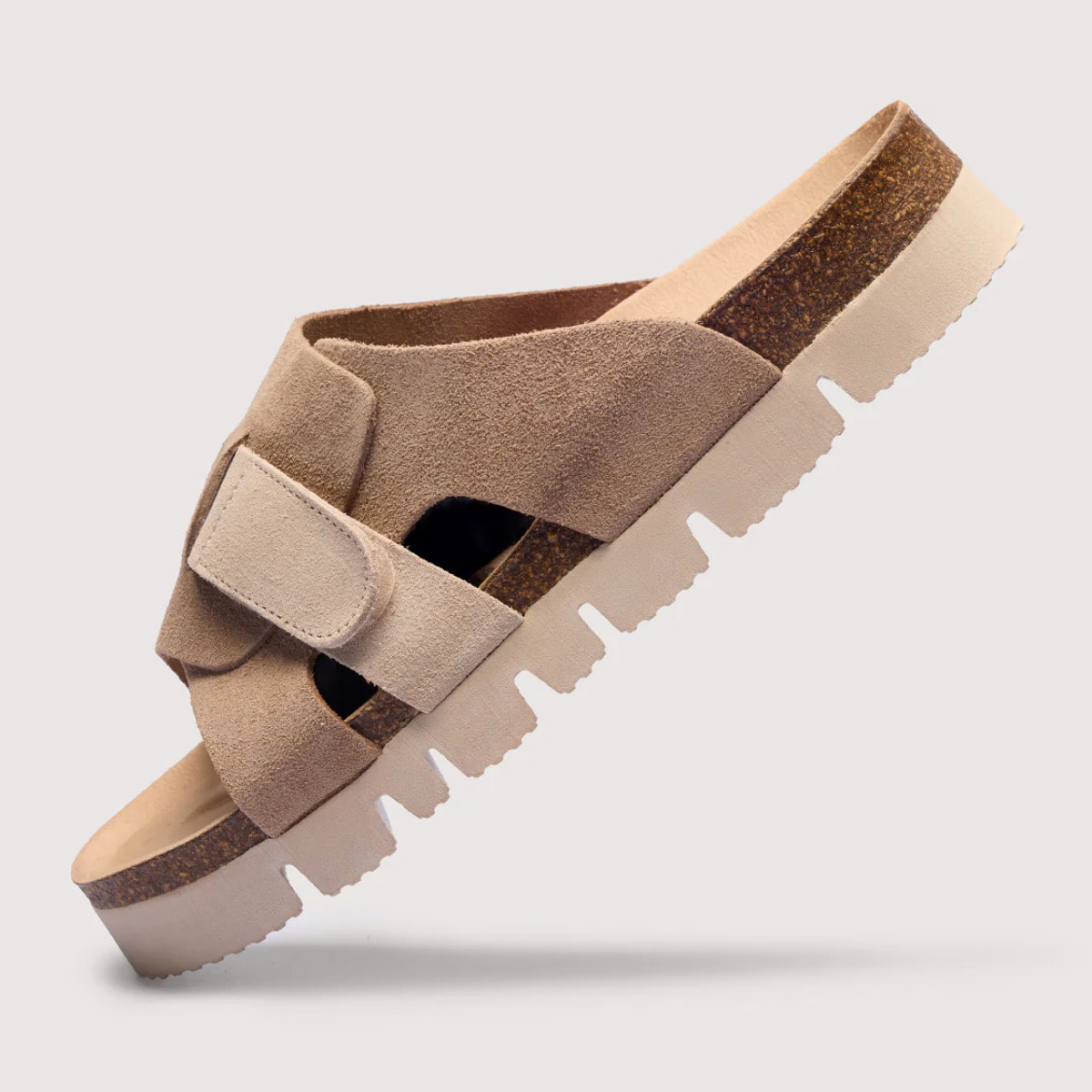 Sandalia Bio Taupe - Chiara