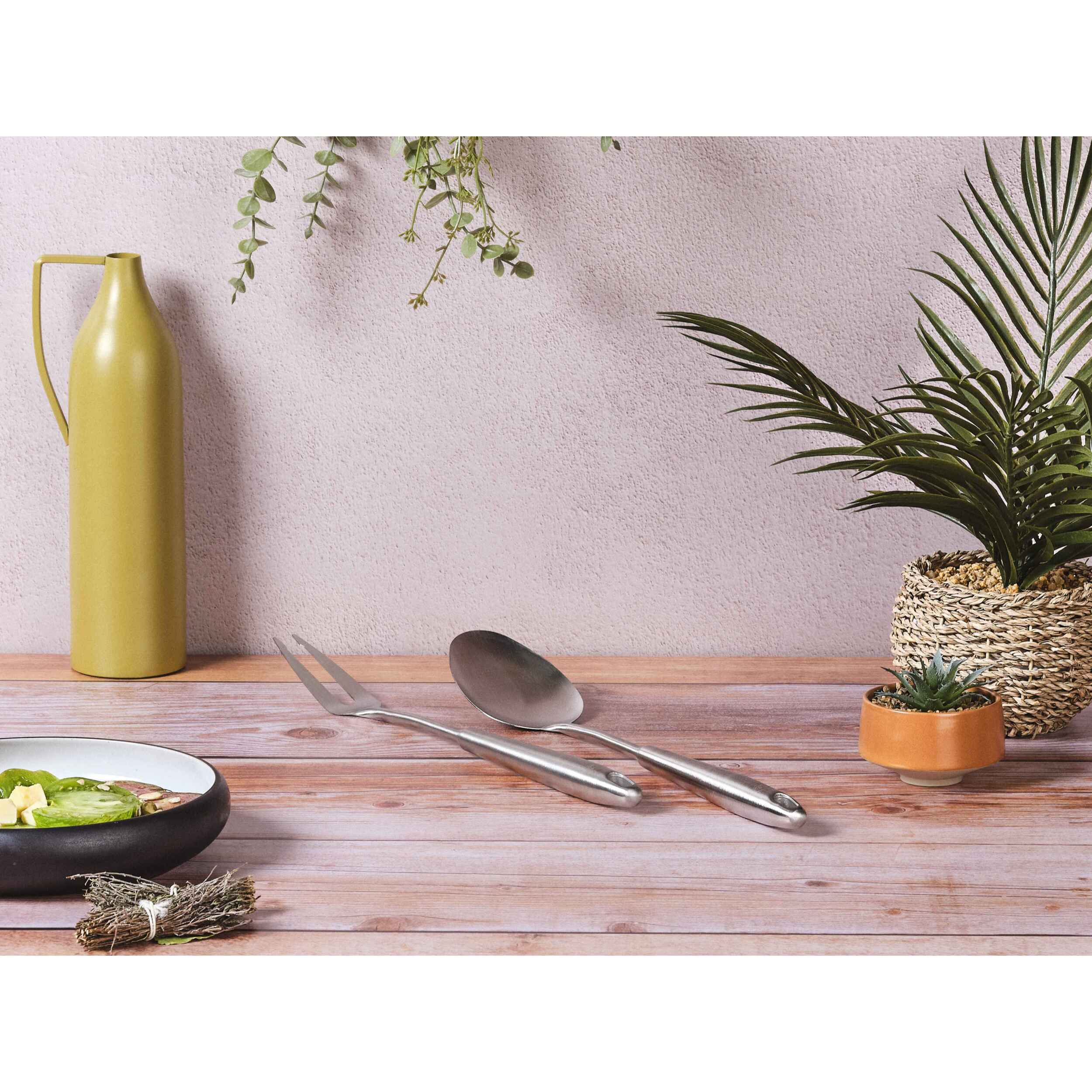 Couverts à salade et barbecue en acier inoxydable STAL