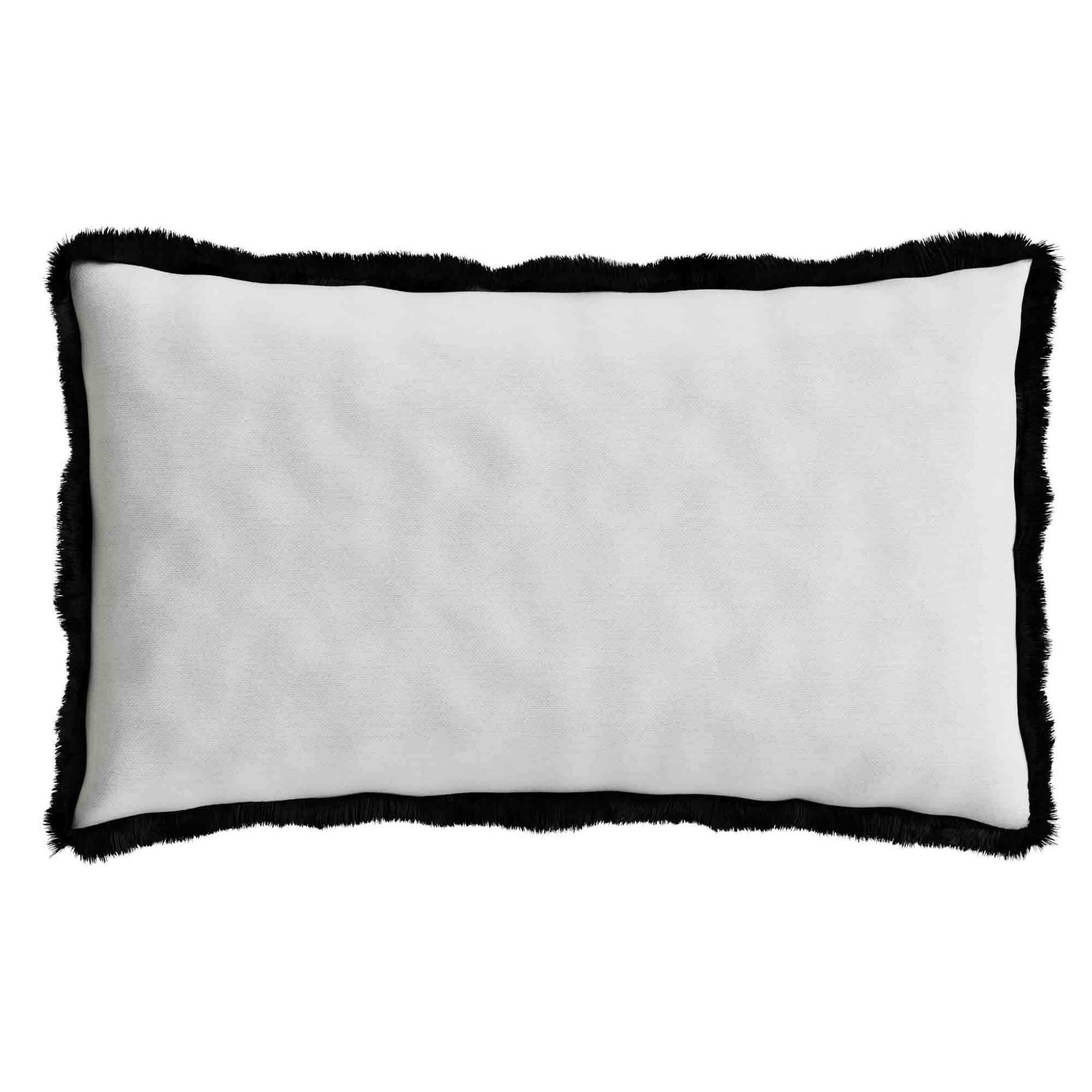 Coussin rectangulaire imprimé tropical