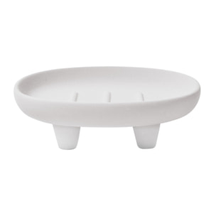Porte savon en Grès ORGANIC Ecru Spirella