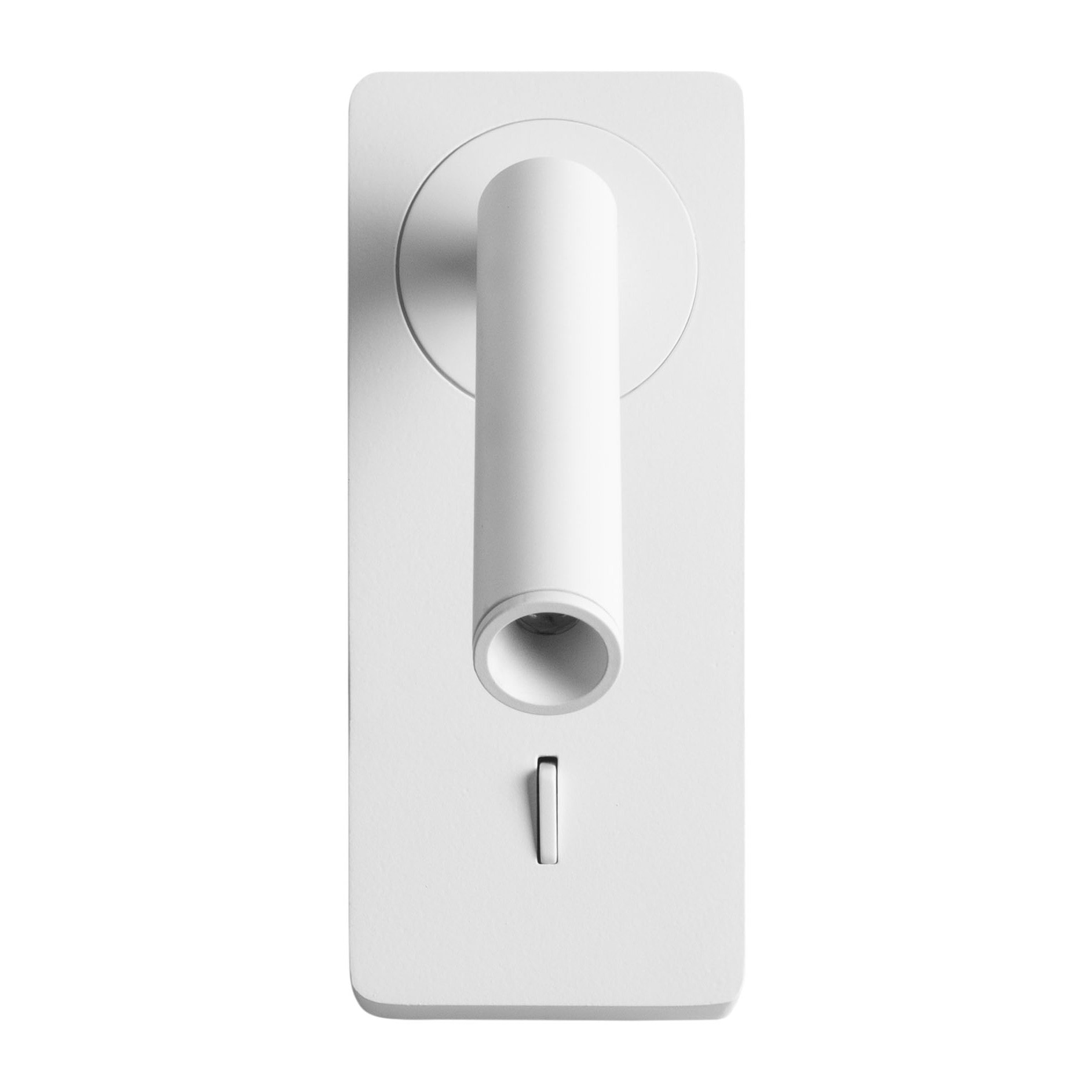 Forlight Colo - Luz de Lectura para Dormitorio LED Luz Cálida 3000K con Interruptor. Aplique de Pared Cabecero de Cama Blanco