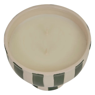 Bougie parfumée Chéri 310g pot céramique assorti