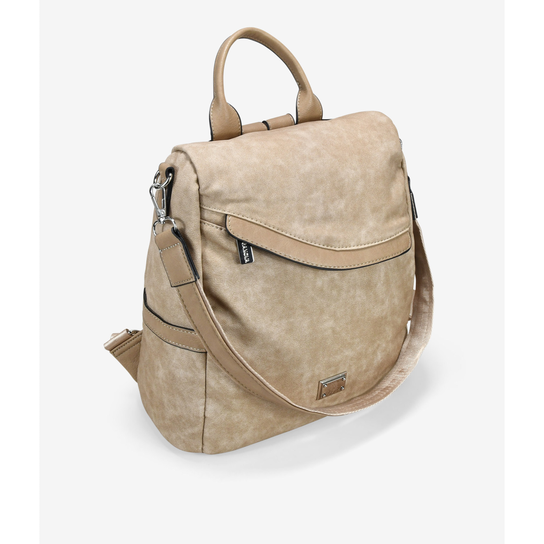 Mochila antirrobo arena con cremallera