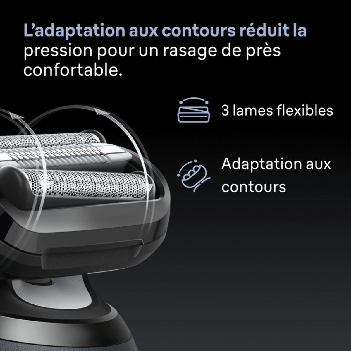 Rasoir électrique BRAUN Series 6 62-G1650s