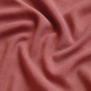 Naturals - Funda Nórdica Lisa - Cierre con botones - 100% Algodón - Incluye 1/2 Fundas de Almohada - Fucsia