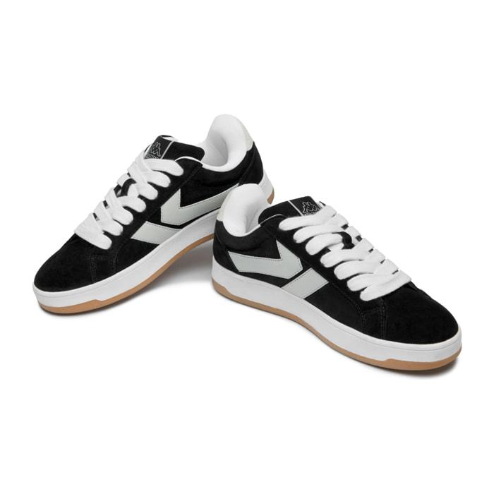 Kappa - Sneakers Uomo Donna Nero - Logo Marlon