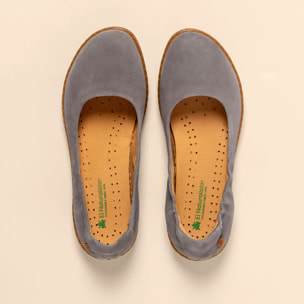 Bailarinas N5300 NOBUCK LAVADO DENIM/ CORAL color Denim