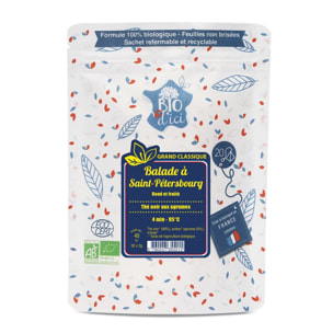 Thé noir Bio Balade à St Petersbourg - Infusettes 20x2g