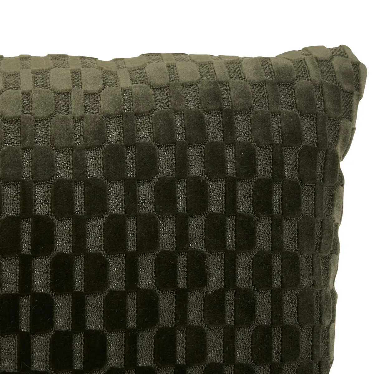 Coussin Selia carré 40x40cm vert