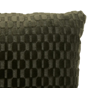 Coussin Selia carré 40x40cm vert