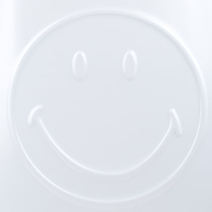 Juego De Maletas Pc Smiley Originals Smiley Originals Blanco-Negro