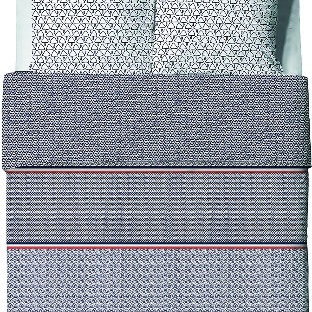 Parure Housse De Couette 3pcs 100% Coton 57fils Tilak