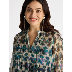 Fiorella Rubino - Blusa stampata - Verde