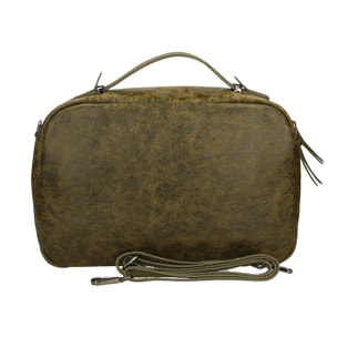 Borsa a mano unisex Modello Avelon - Vera Pelle - 20.0 x 29.0 x 9.0 cm