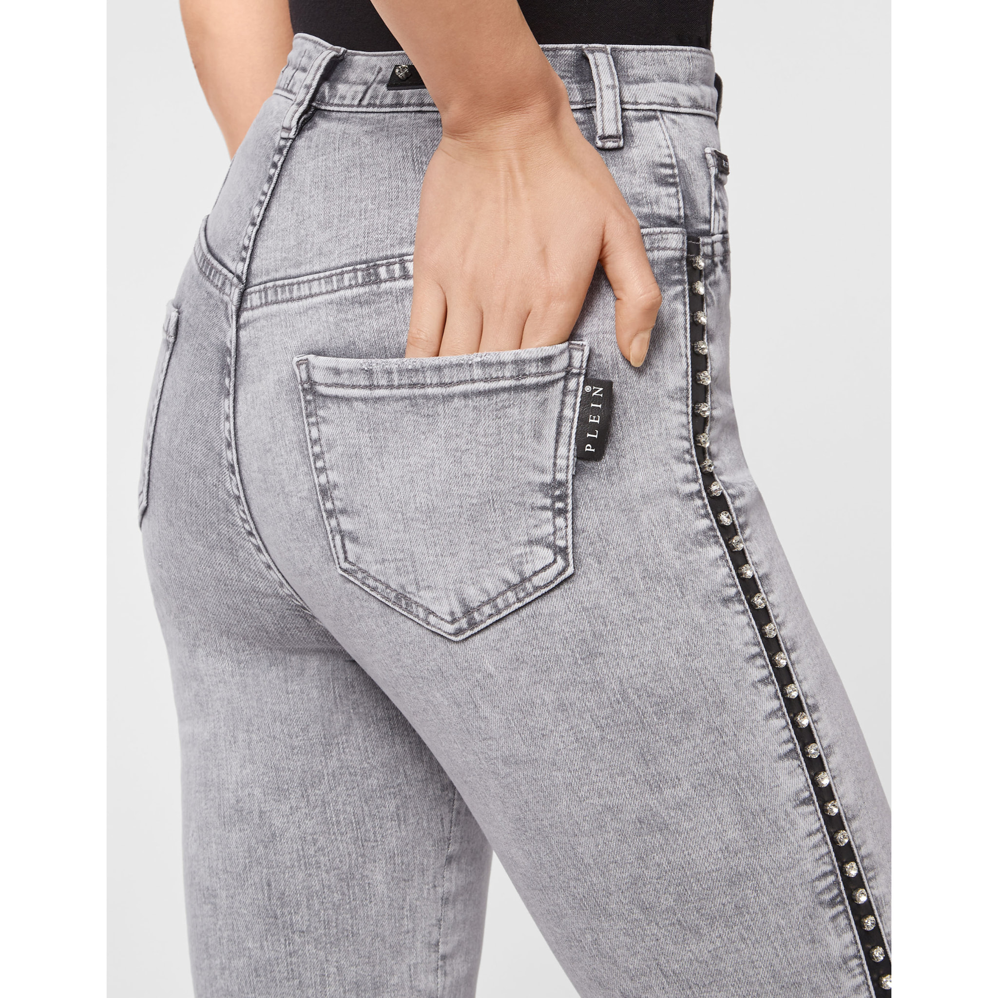 PHILIPP PLEIN Super High Waist Jegging