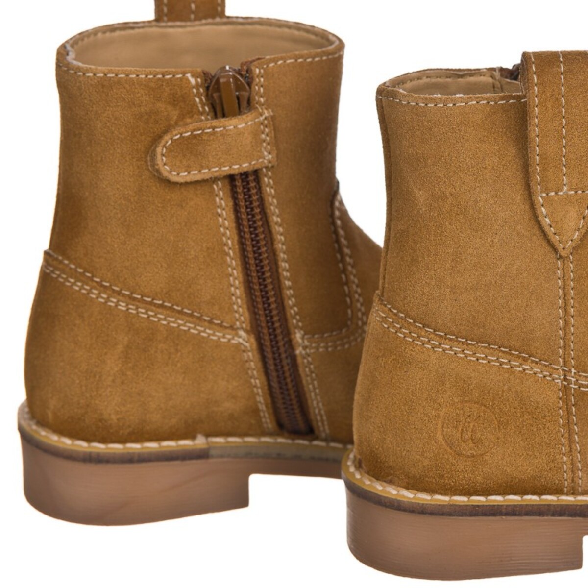 Bota campera en piel