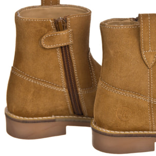 Bota campera en piel