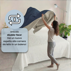 TRAPUNTINO WATER WASHED MATRIMONIALE