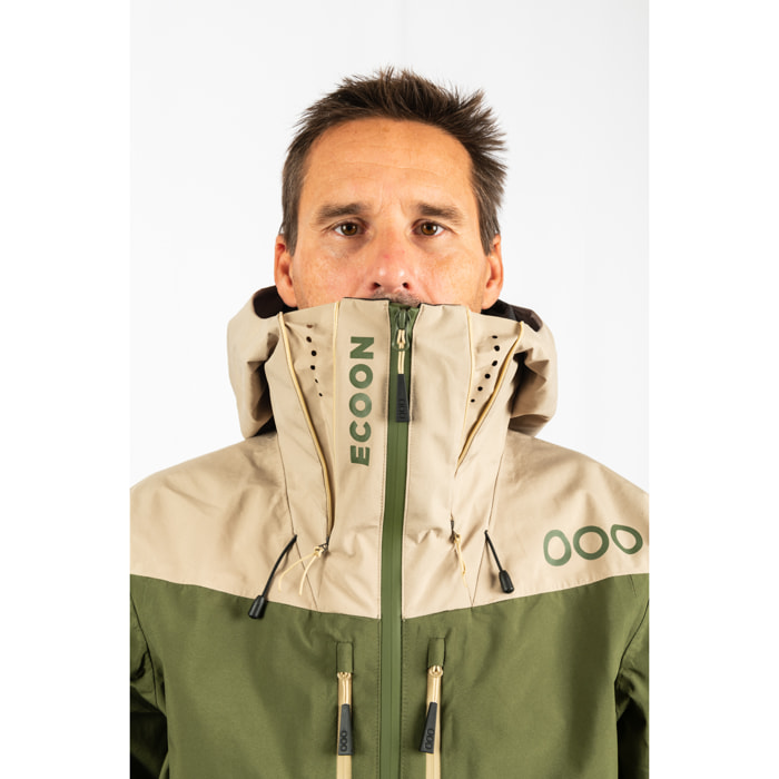 Chaqueta ECOExplorer Jacket Men dela marca ECOON - Caqui / Beige