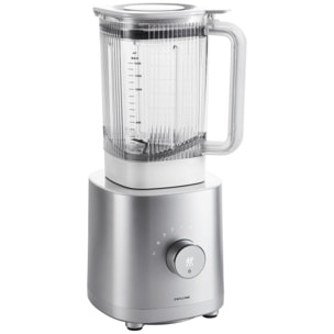 ZWILLING Blender Universel, 5 Programmes, 1,4 Litres, 1200W, 220-240V, Moteur DC, Prise UE, Argent, série Enfinigy