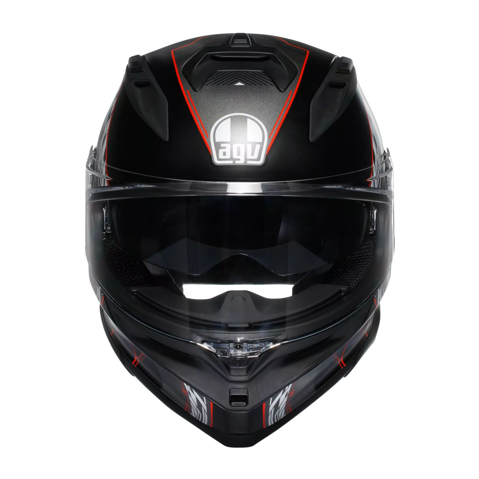 CASCO AGV K7 AGV E2206 MPLK KYBER MATT BLACK/RED