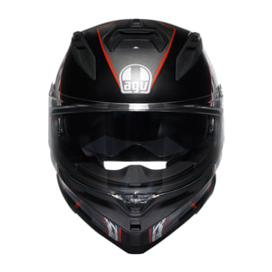 CASCO AGV K7 AGV E2206 MPLK KYBER MATT BLACK/RED