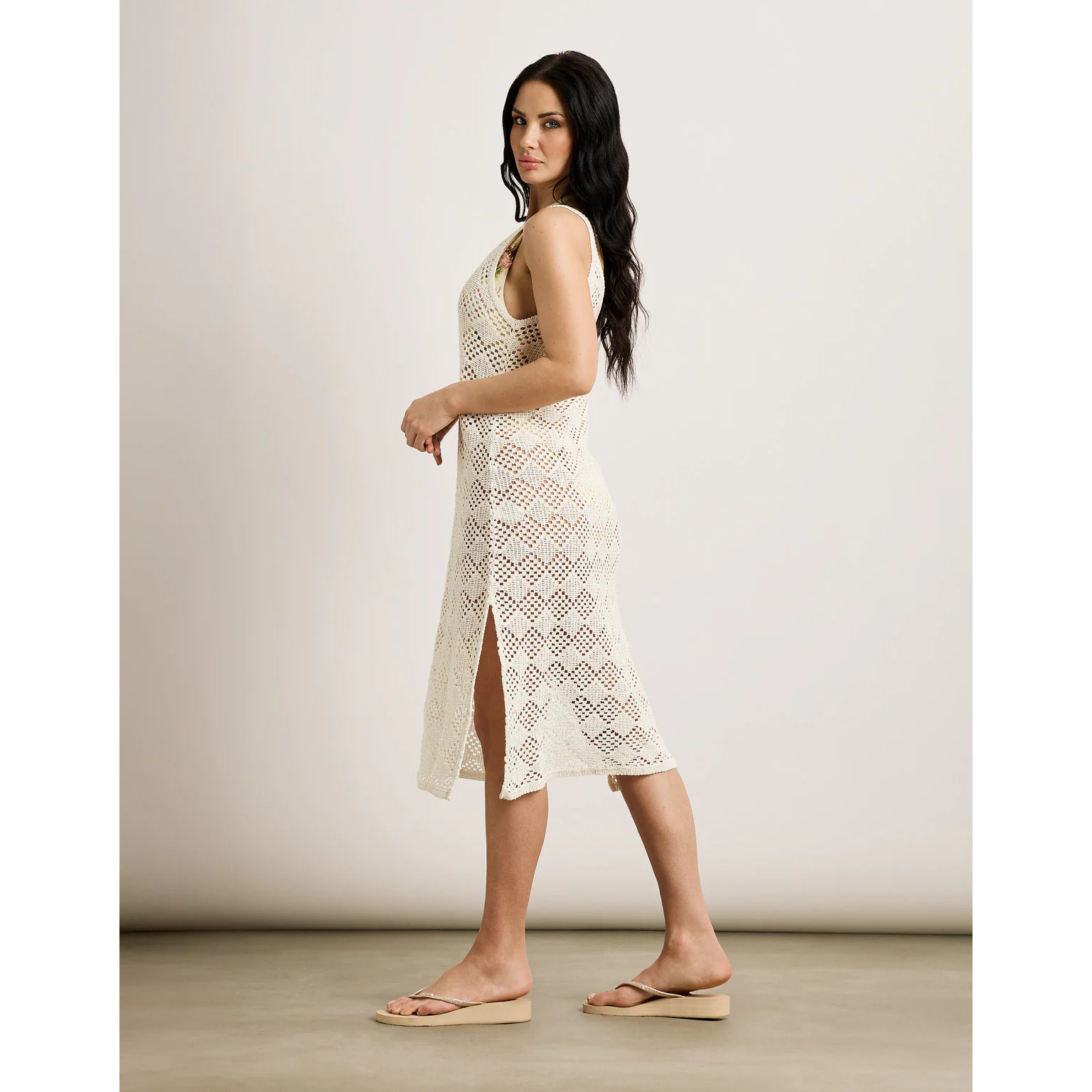 Vestido Midi Blanco - Elvisa