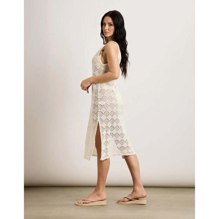 Vestido Midi Blanco - Elvisa