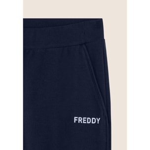 Pantaloni 7/8 con Fondo Stondato e Vita Sagomata