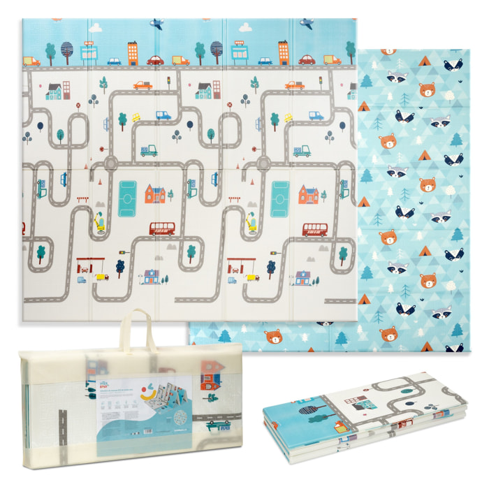 Alfombra de Juegos-Gateo Modelo Coches