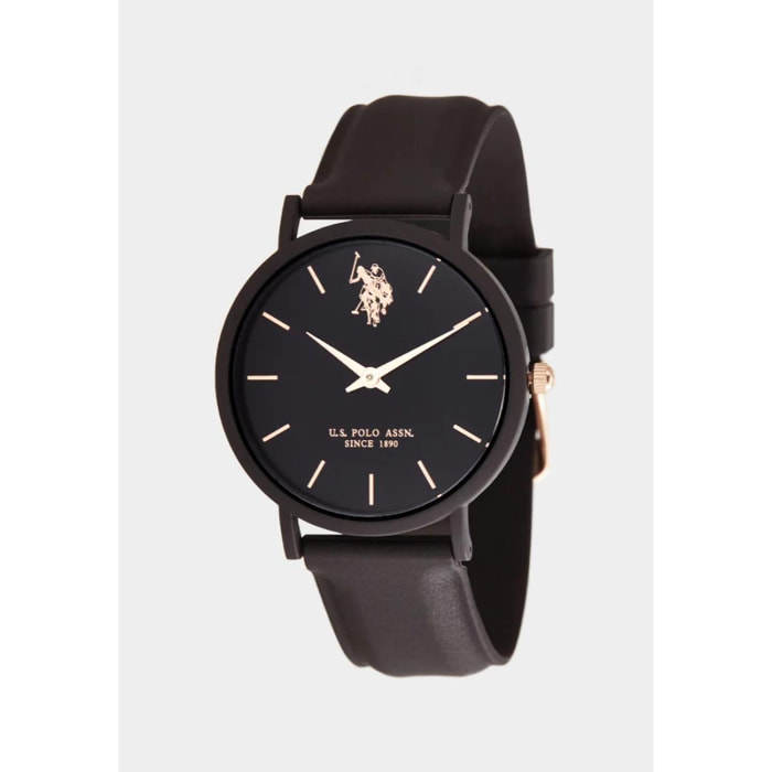 Orologio U.S. Polo Assn. In silicone nero