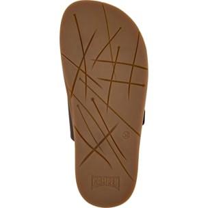 Sandali - CAMPER Lluc Sandal - Marrone - Pelle liscia