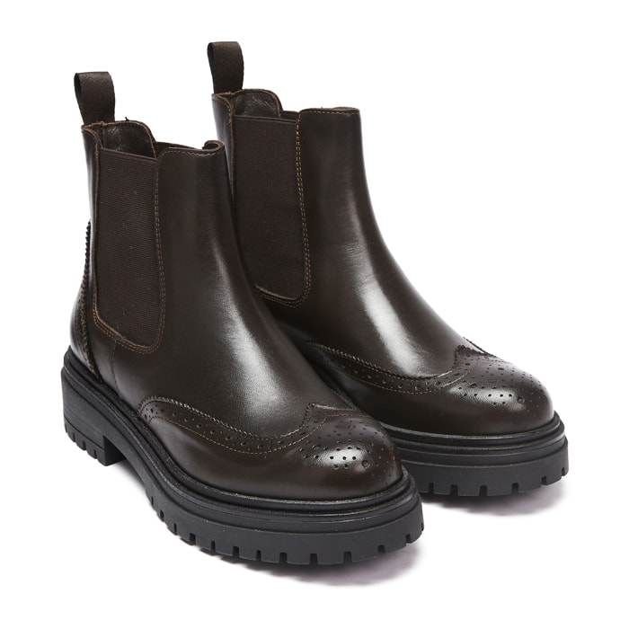 Chelsea Boot Frank Daniel Testa di moro