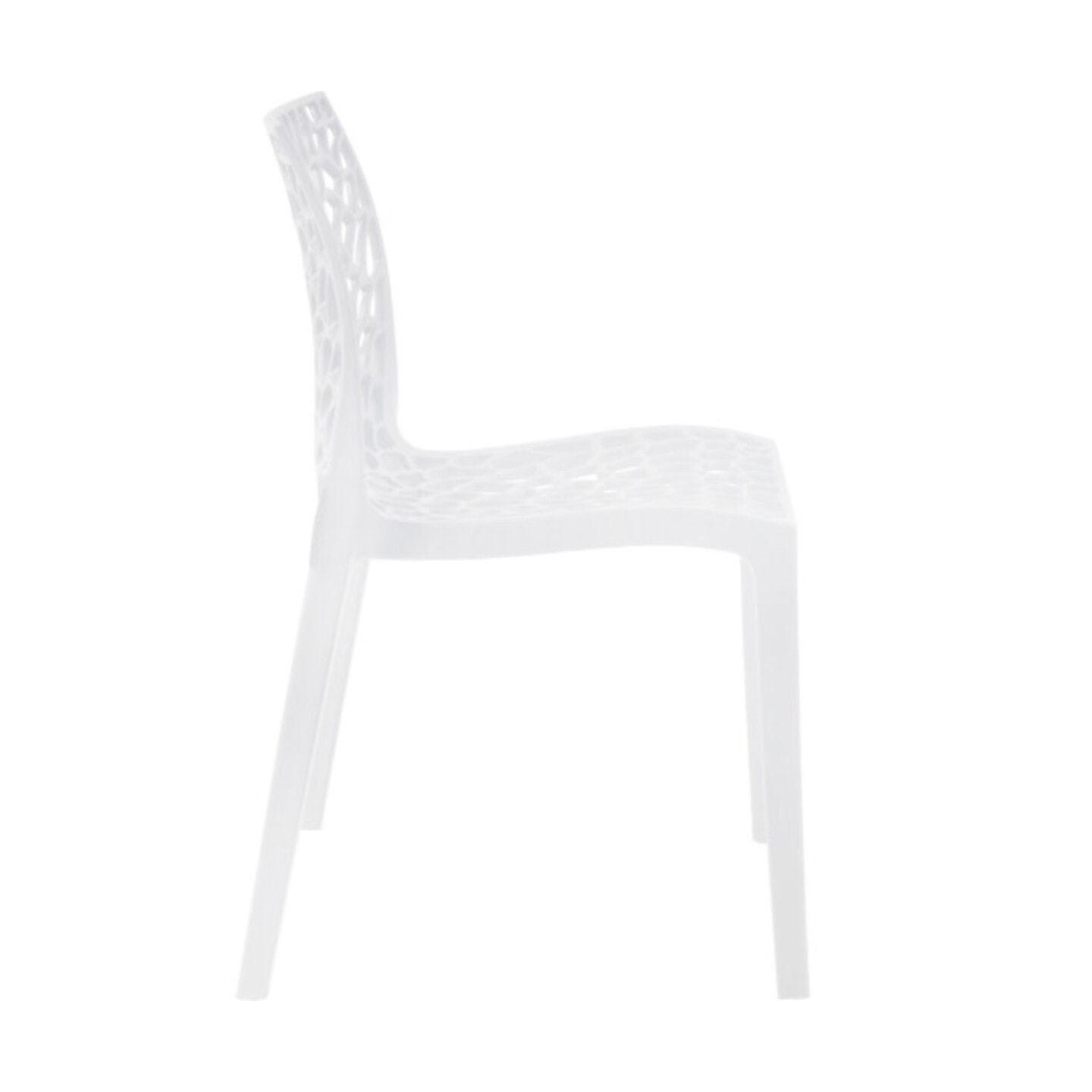 Chaise de repas ajourée et empilable - GRUYERE 2