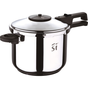 Juego de Olla a presión de 4L y 6L en acero inoxidable Creta San Ignacio