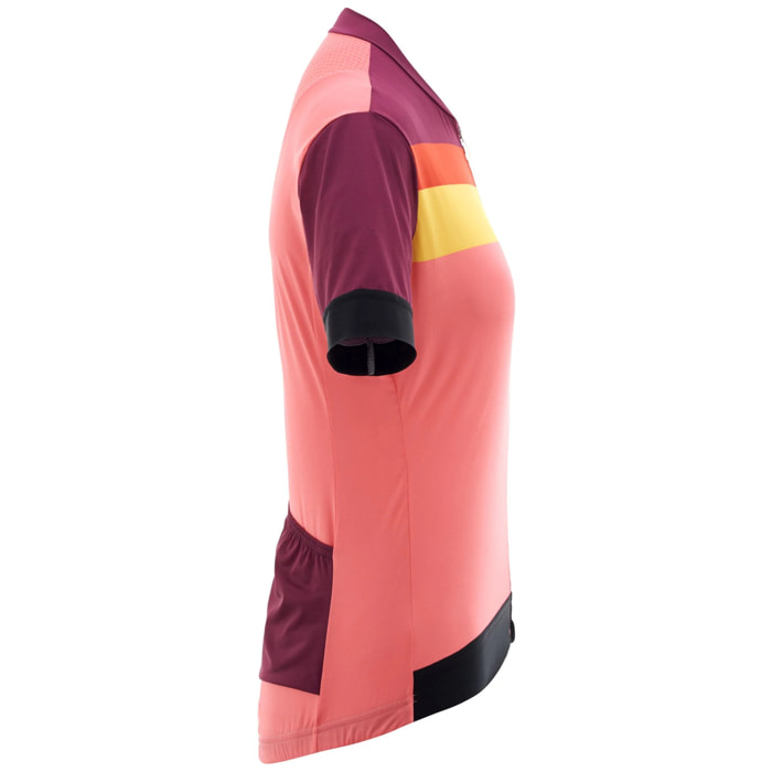 Briko - Maglie gioco, Donna, Rosso - JERSEYKA STRIPE LADY
