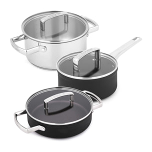 Set 6 pièces   antiadhésive aluminium SIGNATURE