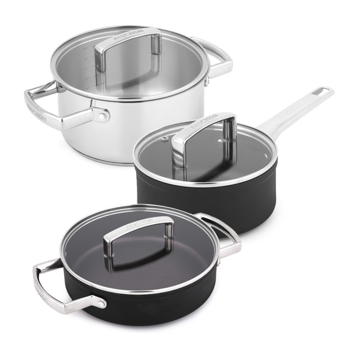 Set 6 pièces   antiadhésive aluminium SIGNATURE