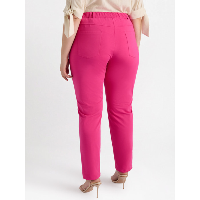 Fiorella Rubino - Pantalones de punto Milán - Fuchsia