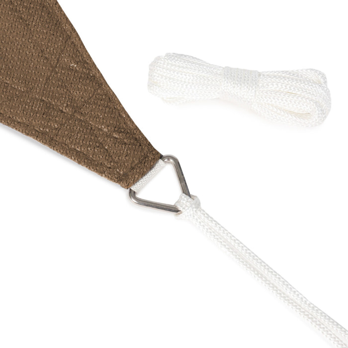 Voiles d'ombrage triangulaires - Taupe