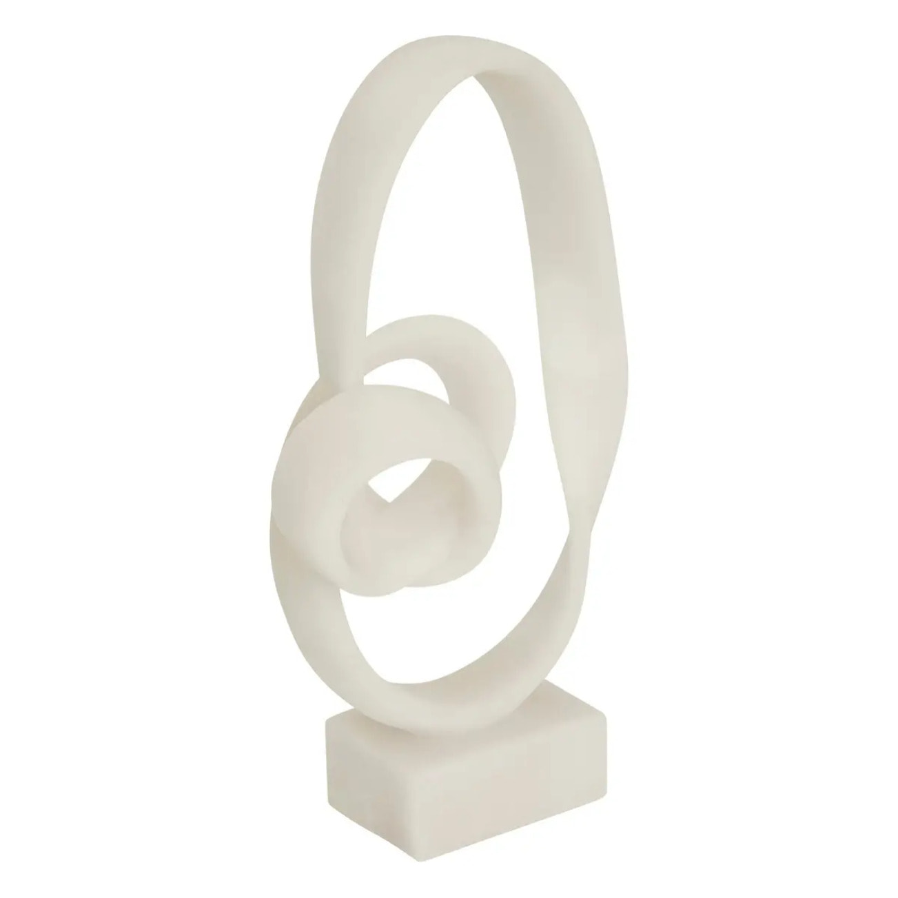 Déco à poser Louan blanc 25,5x13cm