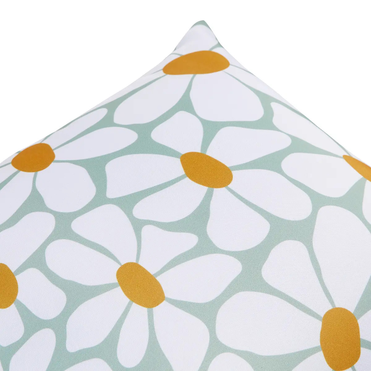 Housse de coussin d'extérieur "Talia" vert céladon 40x40cm