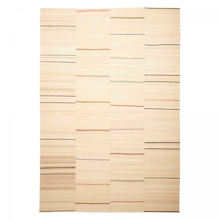 Authentique Tapis d'Orient kilim fait main en laine K