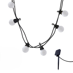 2 Guirlande solaire PARTY 10 LED 5.7M
